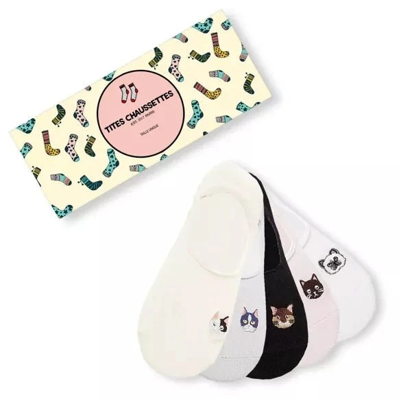 Socquettes Chat Invisibles