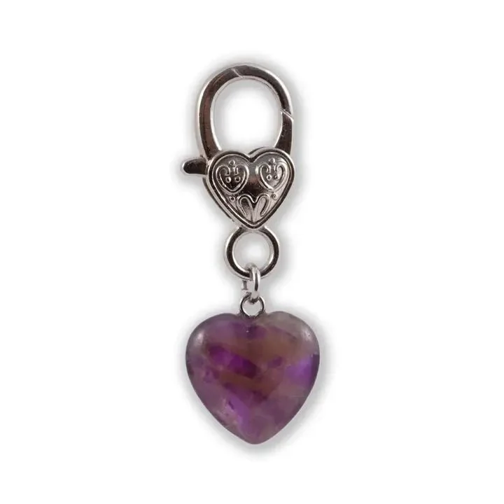 Pendentif protection chien & chat – Améthyste violette