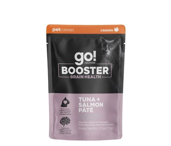 Go! Booster for Cat - Brain Health - Tuna & Salmon Pate (2.5oz)