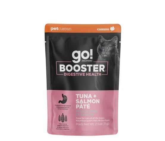 Go! Booster for Cat - Digestive Health - Tuna & Salmon Pate (2.5oz)
