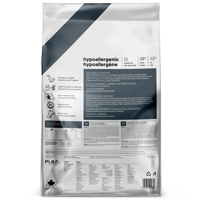 1st Choice Hypoallergenic Cat Food