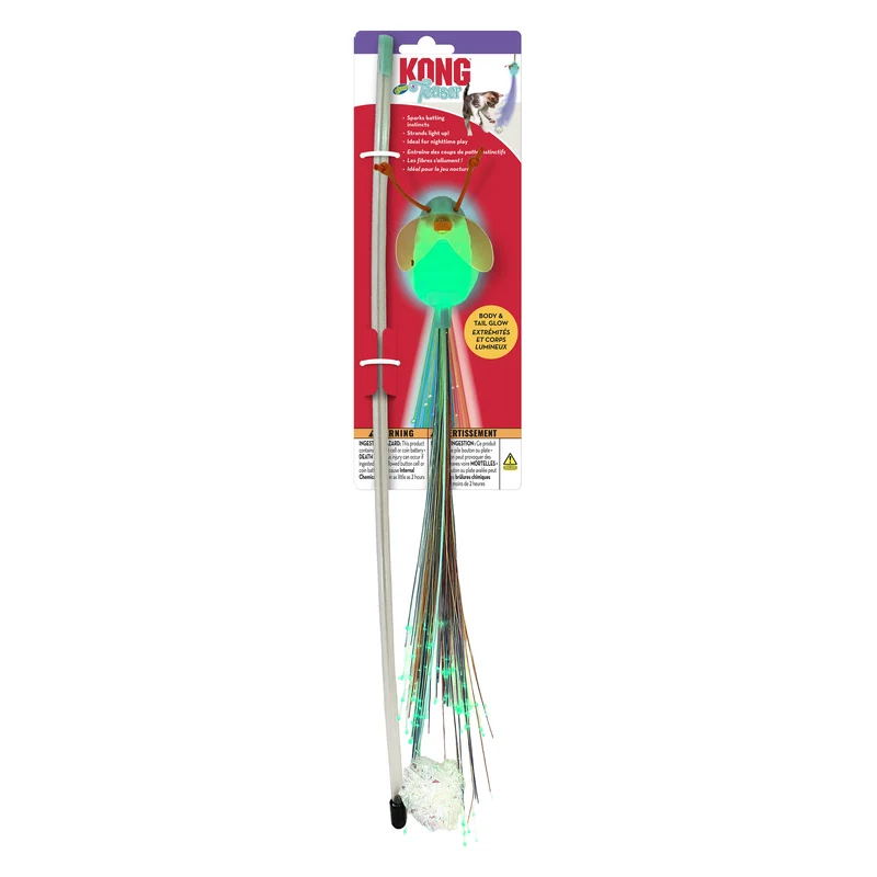 Agace-Chat Luciole Lumineuse
