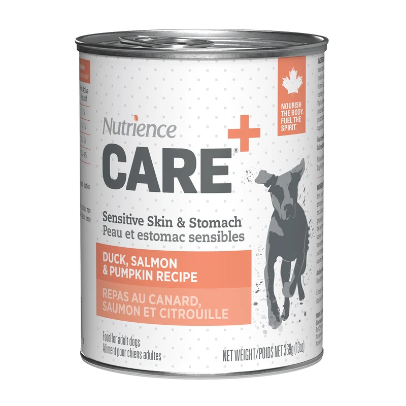 Care Peau & Estomac Sensibles - Conserve au Saumon en Pâté pour Chiens