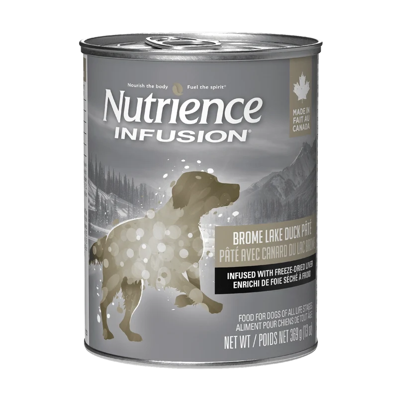 Infusion - Conserve au Canard du Lac Brome en Pâté pour Chiens