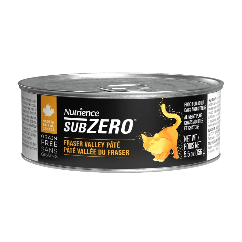 SubZero Vallée du Fraser - Conserve en Pâté pour Chats