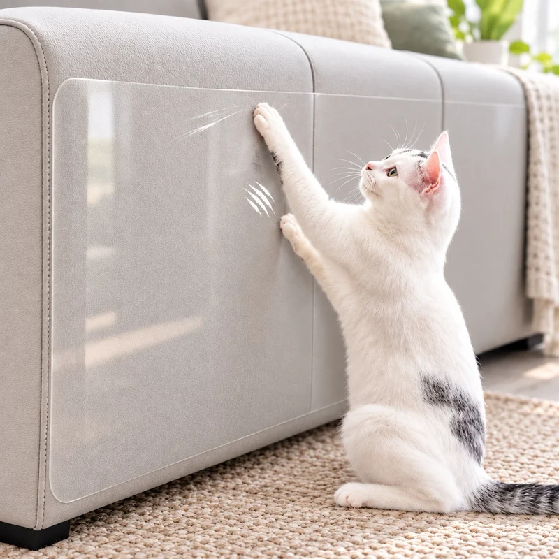 Protection Canapé Chat - La barrière invisible contre les griffes