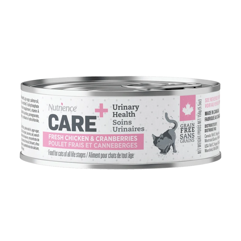 Care Soins Urinaires - Conserve au Poulet en Pâté pour Chats