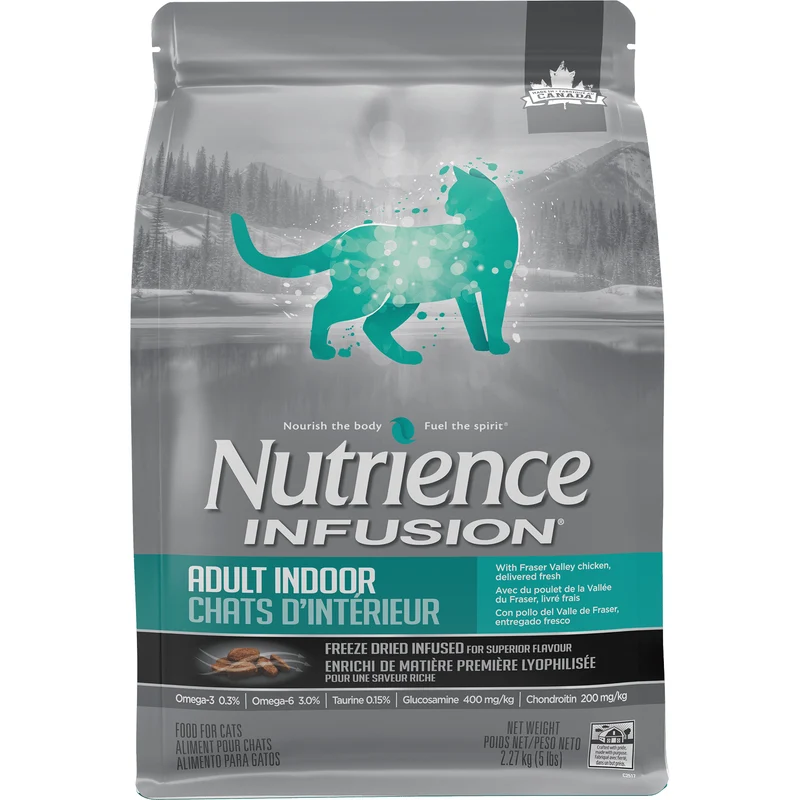 Infusion - Nourriture au Poulet pour Chats d'Intérieur