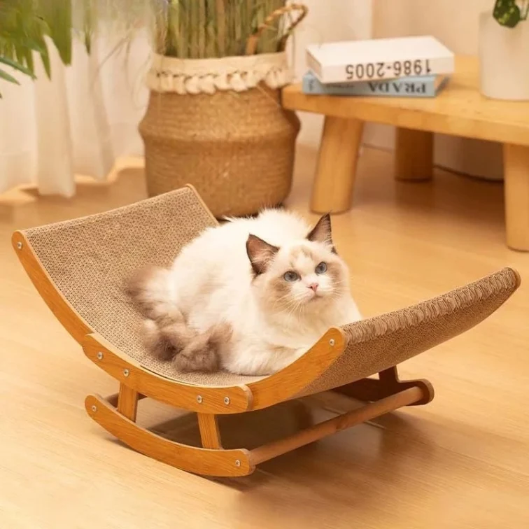 Griffoir chat en carton bois - Le berceau