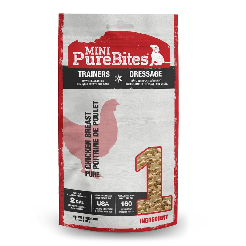PureBites Mini-Trainers - Chicken (60g)