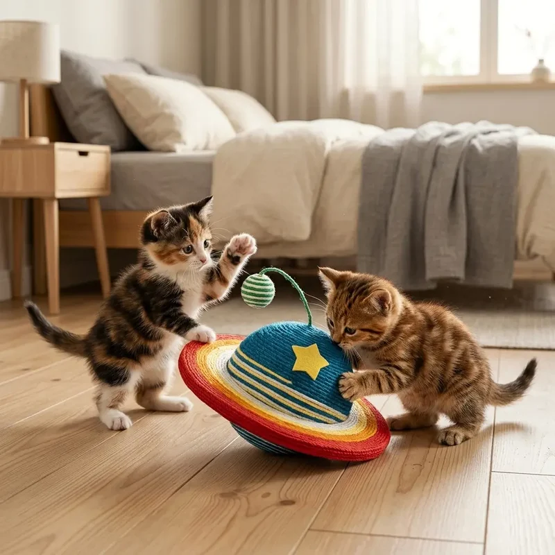 Grattoir pour chat Planète – Format planète, attraction universelle