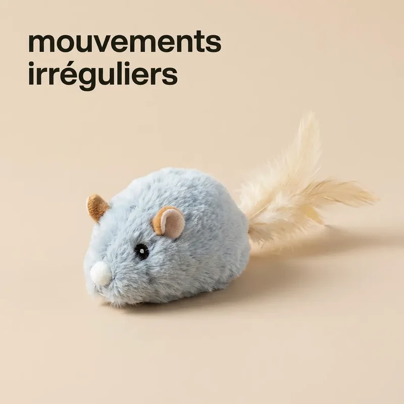 Jeu souris pour chat – La proie parfaite pour son instinct de chasseur