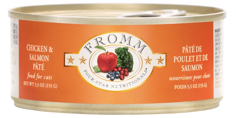Fromm Four-Star - Chat Adulte Pâté de Poulet - Nourriture Humide pour Chats