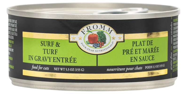 Fromm Four-Star - Chat Adulte Pâté de Dinde et Canard - Nourriture Humide pour Chats