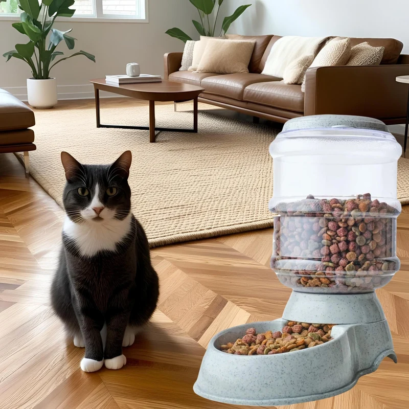 distributeur croquettes pour chat [ DISTRI BOTTLE