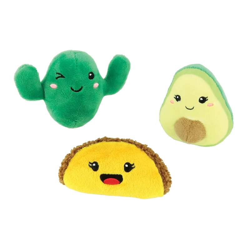 Combo de 3 Jouets Peluches Fiesta