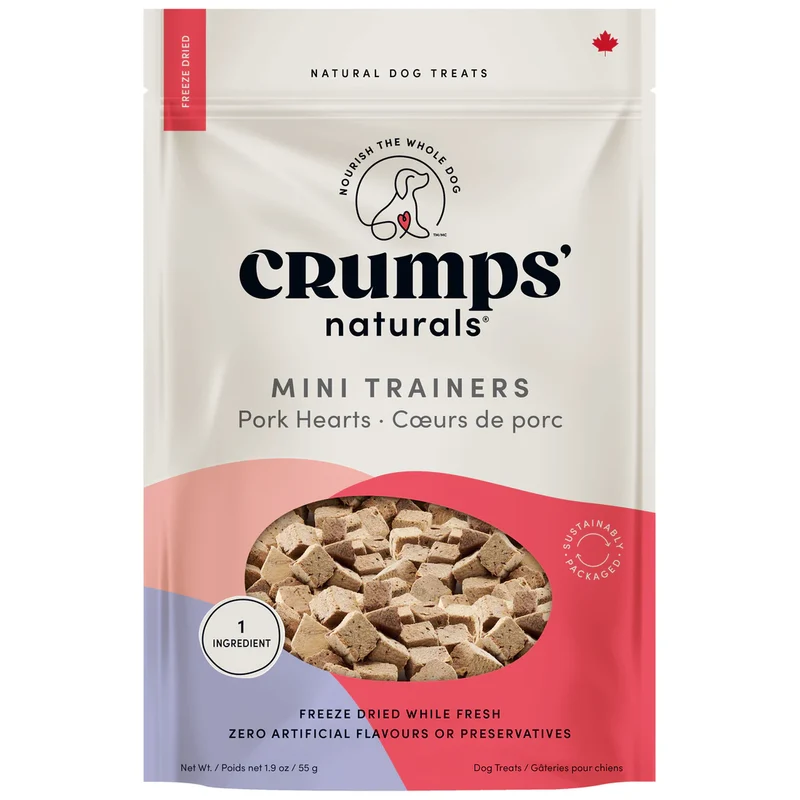 Cœurs de Porc Lyophilisés Mini Trainers