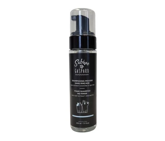 Sabine & Gaspard - No-rince Foam Shampoo with Oat Extract & Biotine 210ml