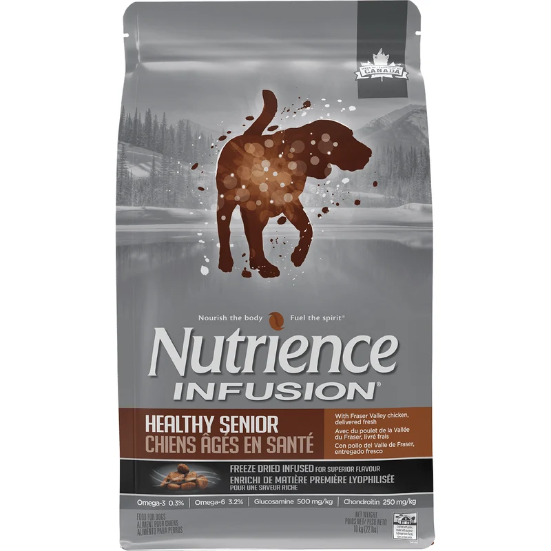 Infusion - Nourriture au Poulet pour Chiens Âgés