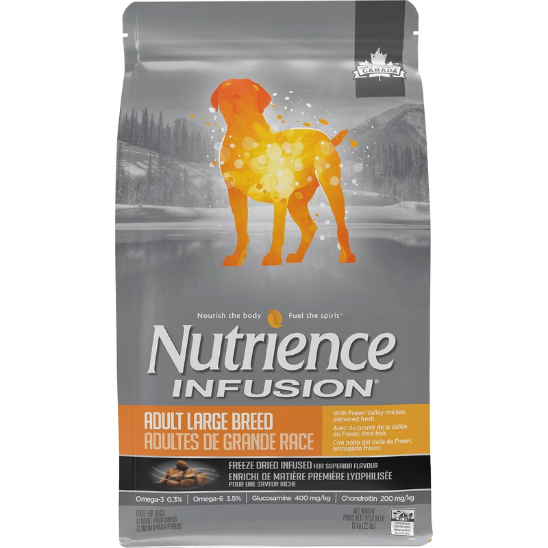 Infusion - Nourriture au Poulet pour Chiens Adultes de Grandes Races