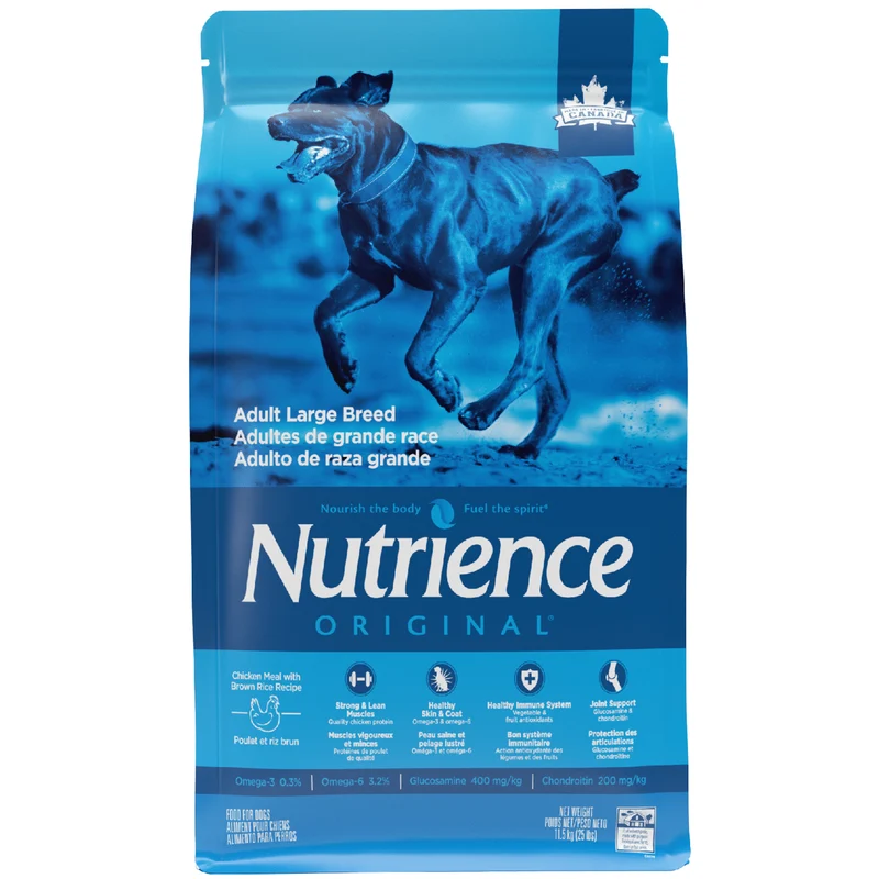 Original - Nourriture au Poulet & Riz Brun pour Chiens de Grandes Races