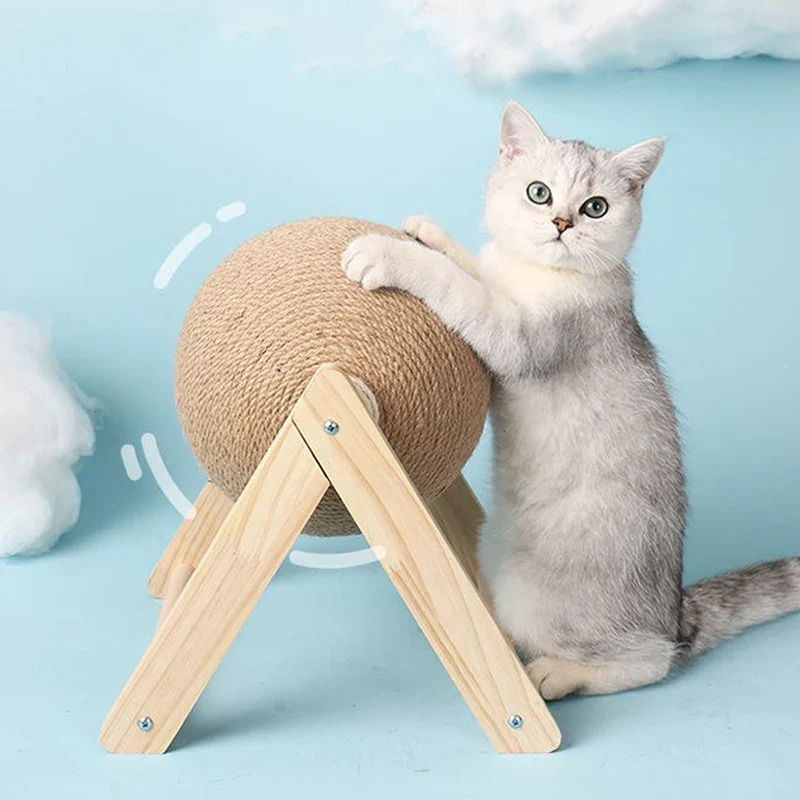 Griffoir chat - Balle en Sisal - Scratchball