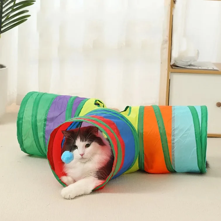 Tunnel Chat - Jouet interactif
