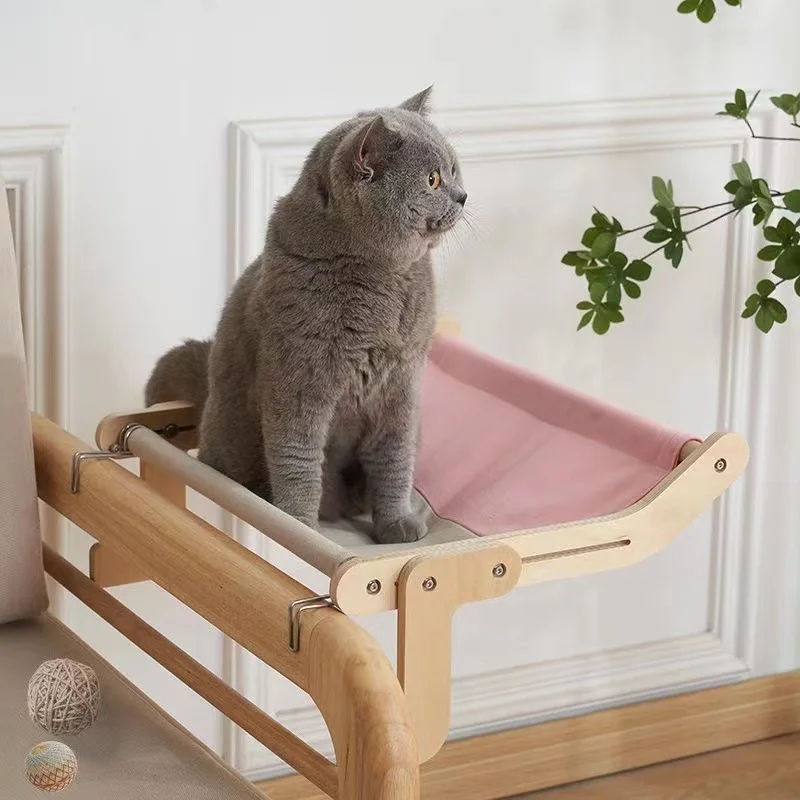 Hamac chat pour fenêtre et lit