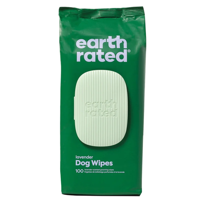 Earthrated - Certified Compostable Grooming Wipes - Unscented (100ct)