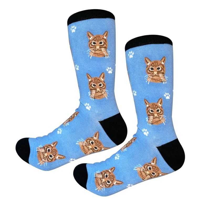 Sock Daddy Unisex - Orange Tabby Cat
