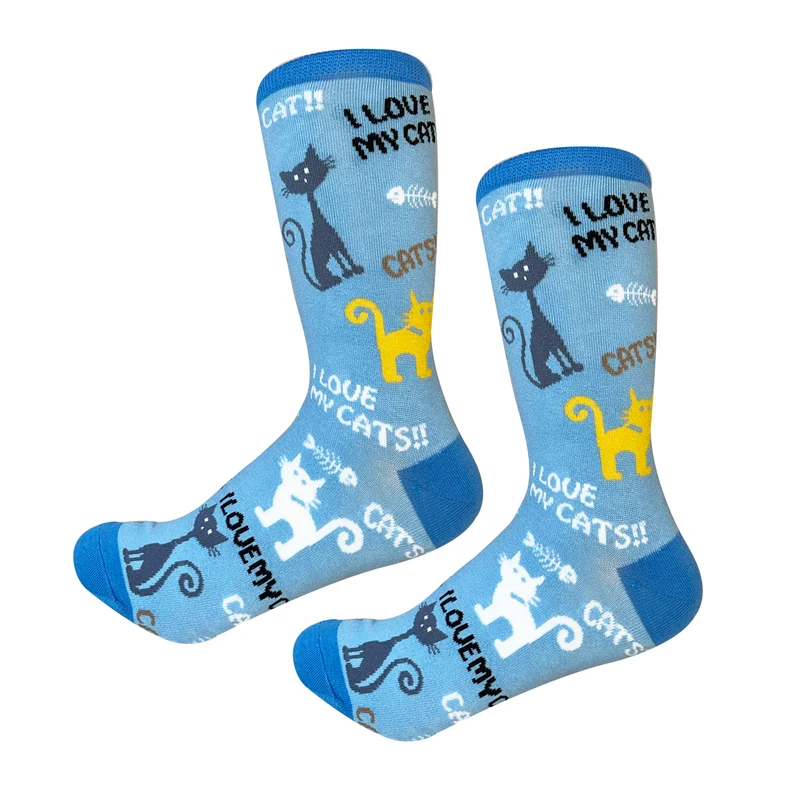 Sock Daddy Unisex - I love my cat !
