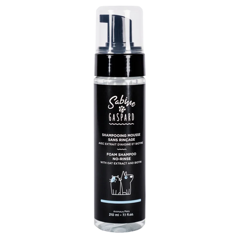 Shampoing Mousse Sans Rinçage avec Extrait d'Avoine & Biotine