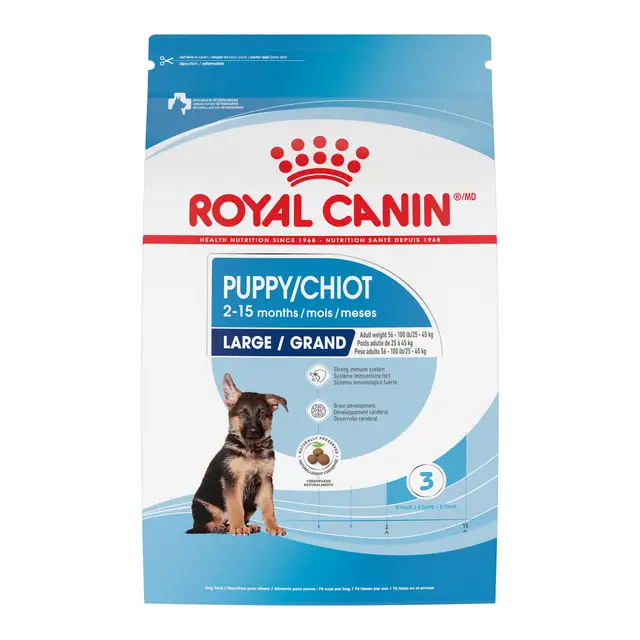 Nourriture pour Grands Chiots