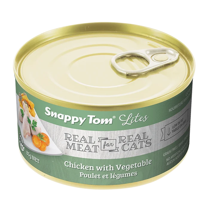 Snappy Tom - Lites - Chicken & Vegetable Canned Cat Food (85g)