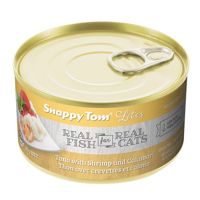 Snappy Tom - Lites - Tuna with Shrimp & Calamari Canned Cat Food