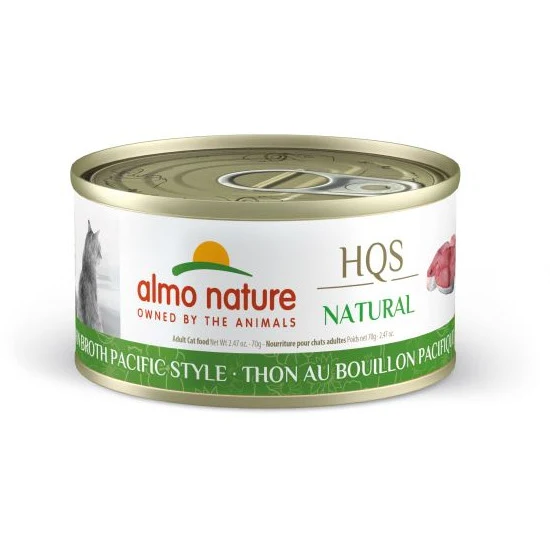 Almo Nature - HQS Natural - Pacific Tuna In Broth Canned Cat Food (70g)