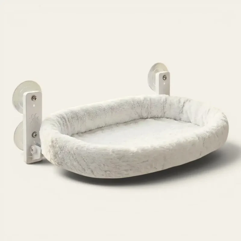 Hamac ventouse fenêtre chat – Vue panoramique, sommeil stratégique
