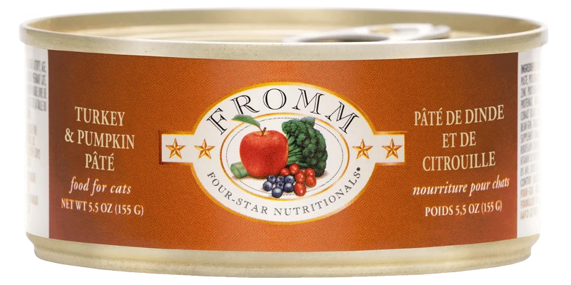 Fromm Four-Star - Chat Adulte Pâté de Dinde - Nourriture Humide pour Chats