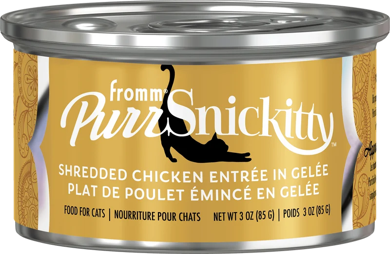 Fromm PurrSnickitty - Chat Adulte Thon & Crevettes en Gelée - Nourriture Humide pour Chats