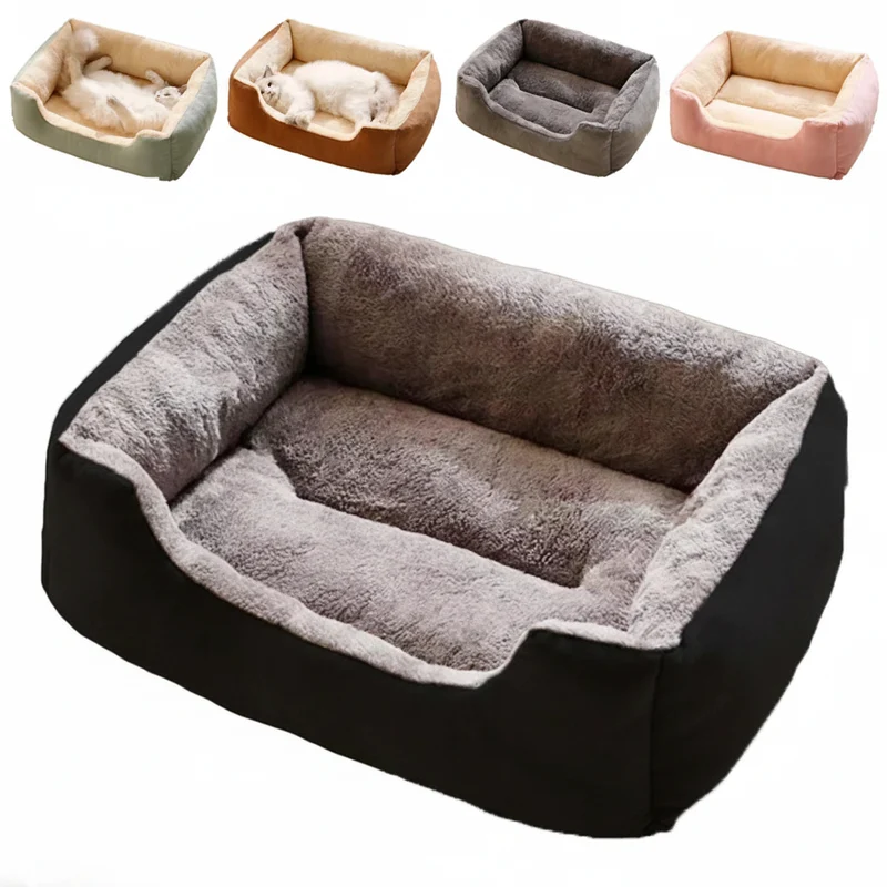 Coussin-Lit en Peluche pour Chat