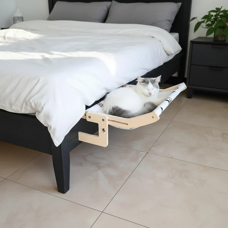Hamac Fenêtre pour Chat | Perchoir Suspendu