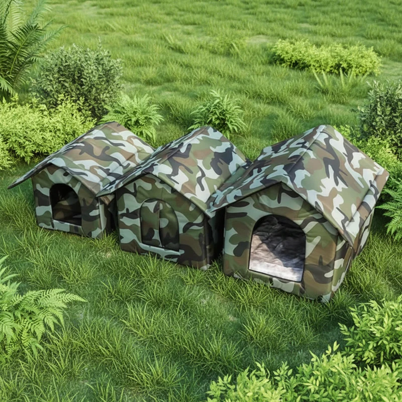 Niche Extérieure Imperméable pour Chat | Maison Pliable