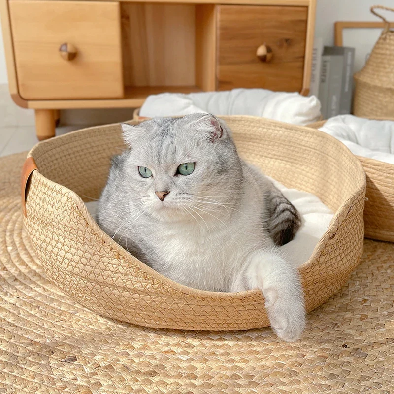 panier osier chat | COZY BASKET