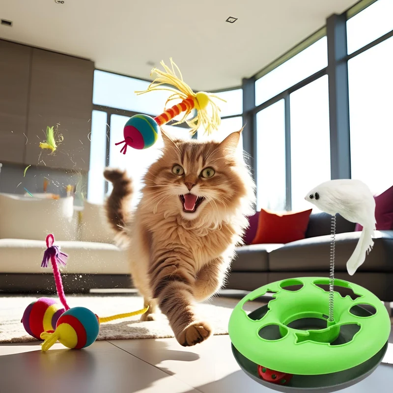 jouet pour chat | JOUSPINNING-BALL