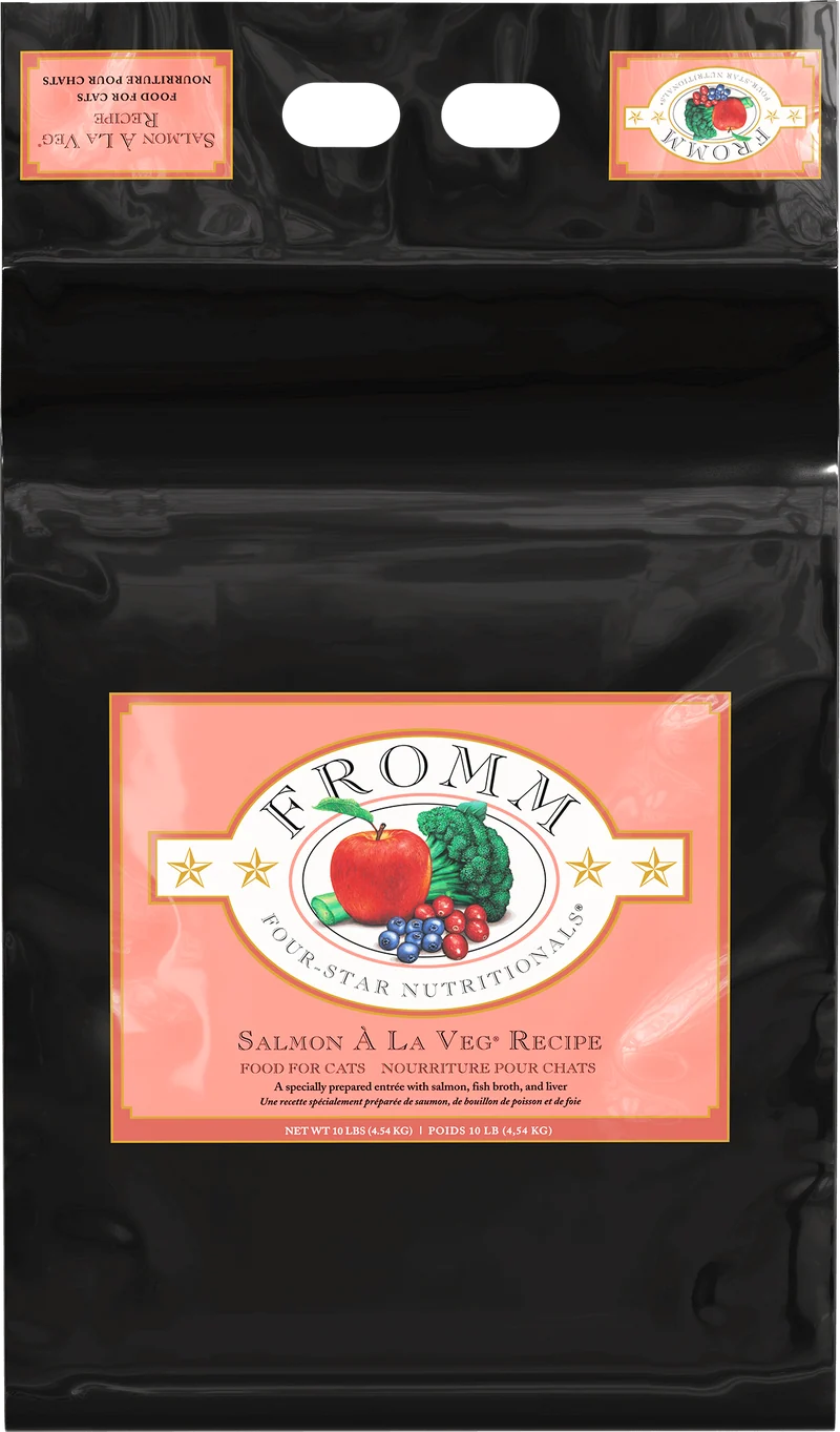 Fromm Four-Star - Chat Saumon À La Veg - Nourriture Sèche pour Chats