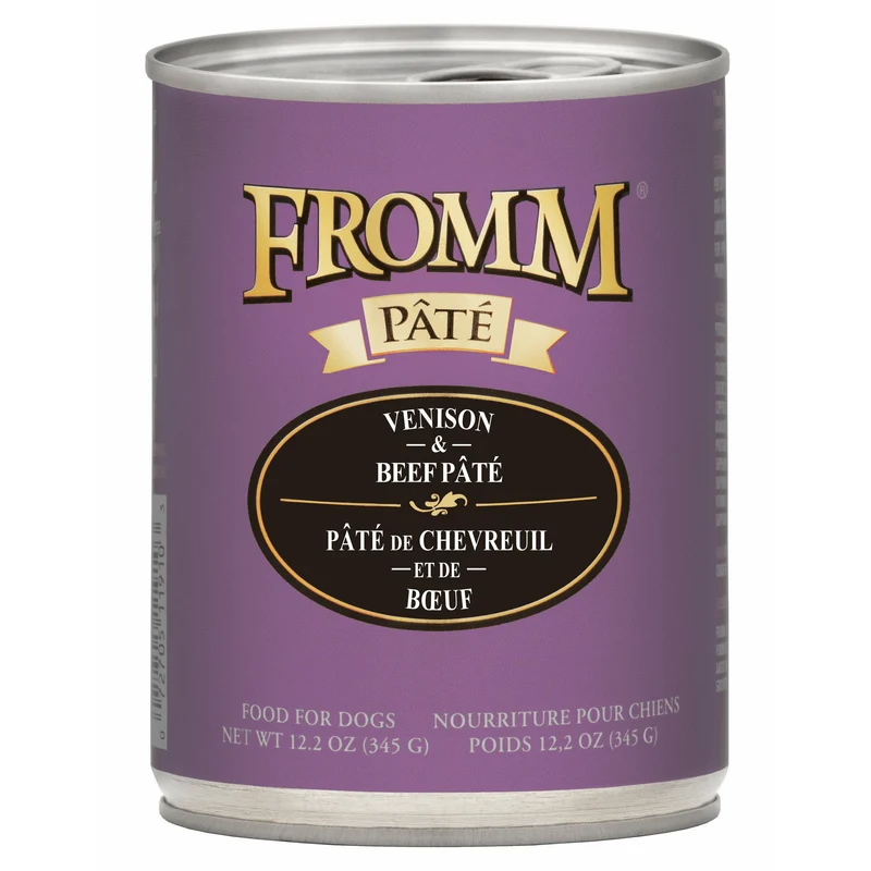 Fromm Pâté / Gold - Venison & Beef - Canned Dog Food (345g)