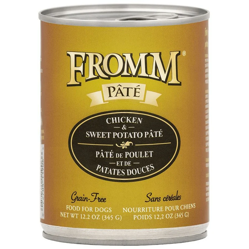 Fromm Pâté / Gold - Chicken & Sweet Potato - Canned Dog Food (345g)