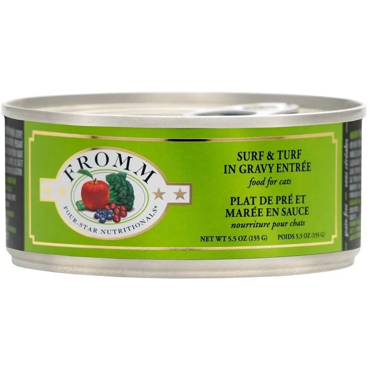 Fromm Four-Star Surf & Turf in Gravy - Canned Cat Food