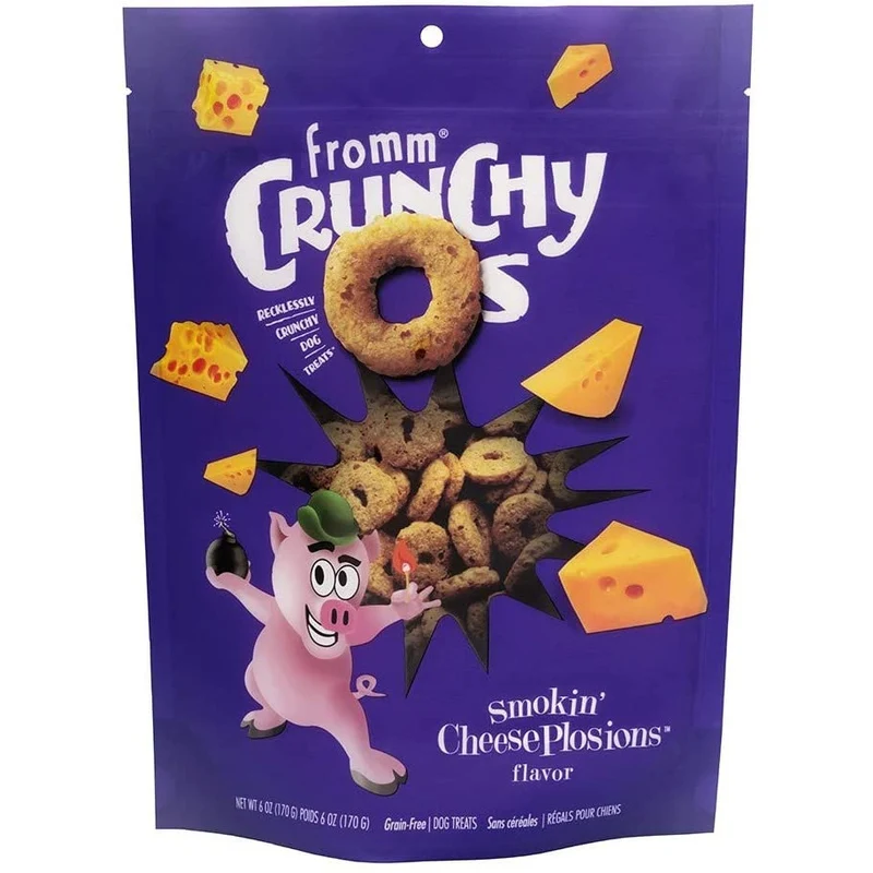 Fromm Crunchy Os - Smokin' Cheeseplosions Dog Treats (6oz)