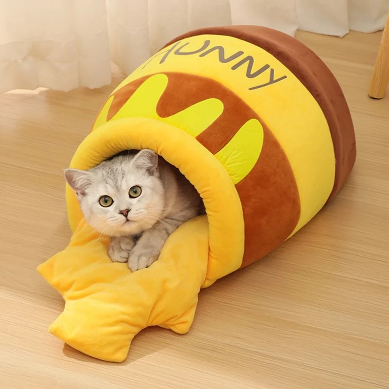 Panier pour chat pot de miel